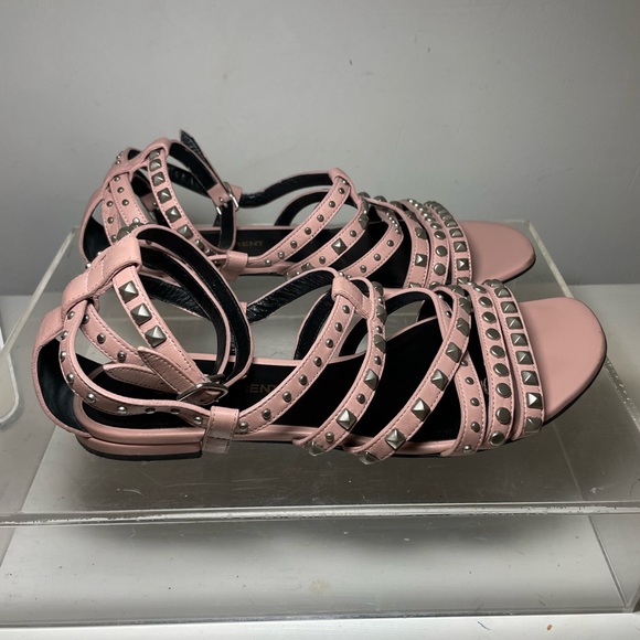 Saint Laurent Pink studded sandals sz 38 made in italy - Picture 3 of 15